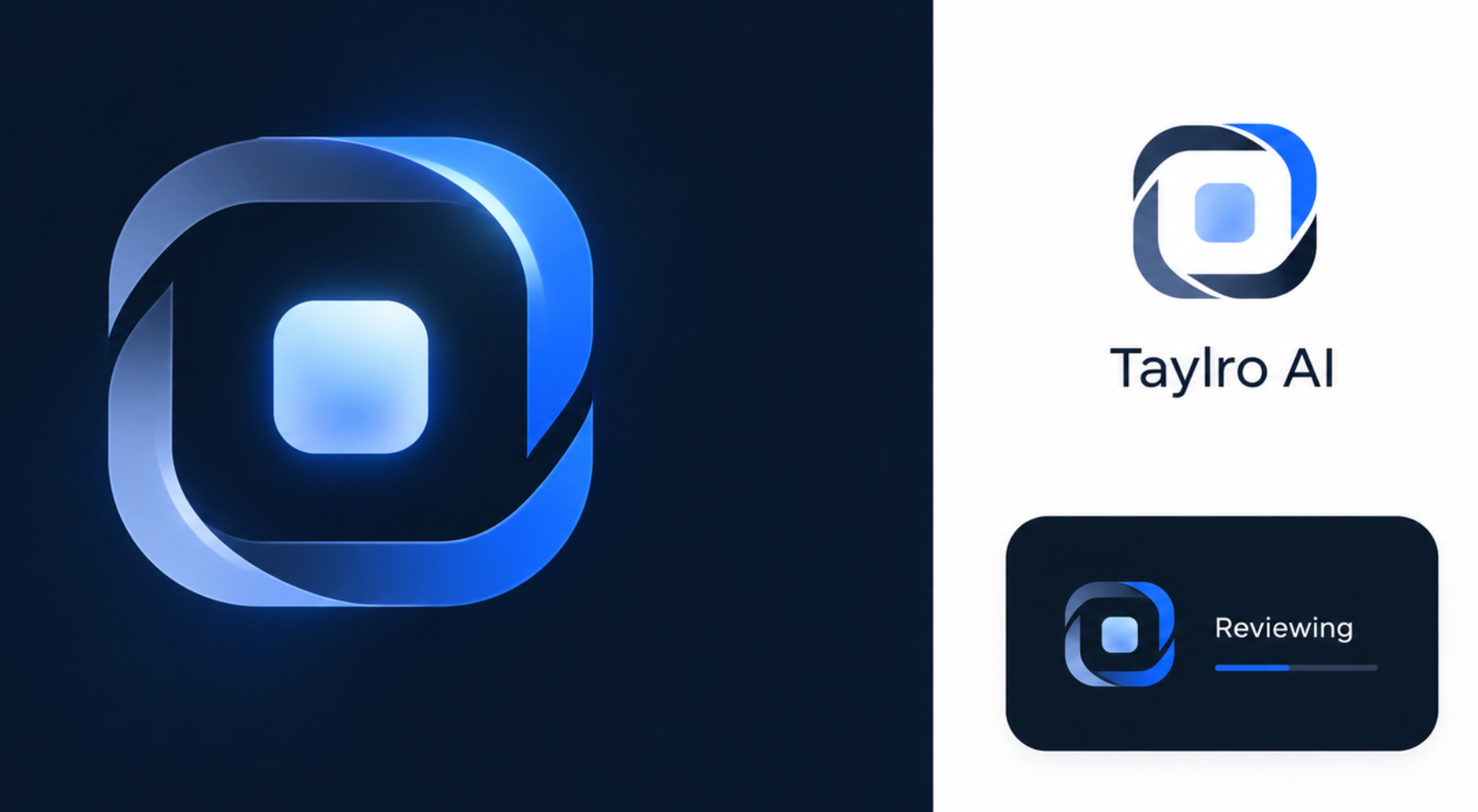 Taylro Intelligence를 나타내는 파란색 Intelligence Core